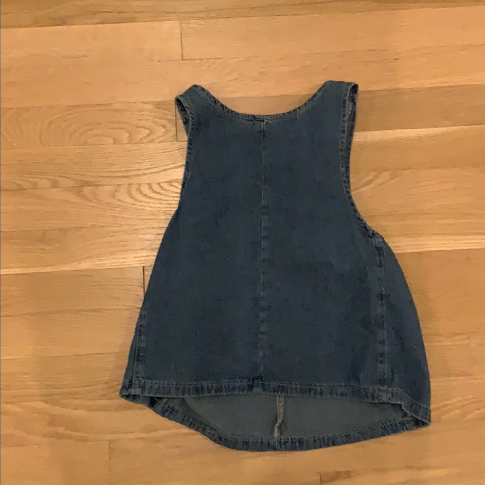 Denim top